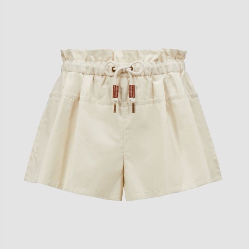 Moncler Adjustable Drawstring Shorts size 42/us size 6